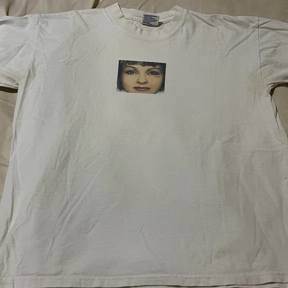 Vintage Cyndi Lauper 2004 Shine album T-shirt, Graphic Size Large